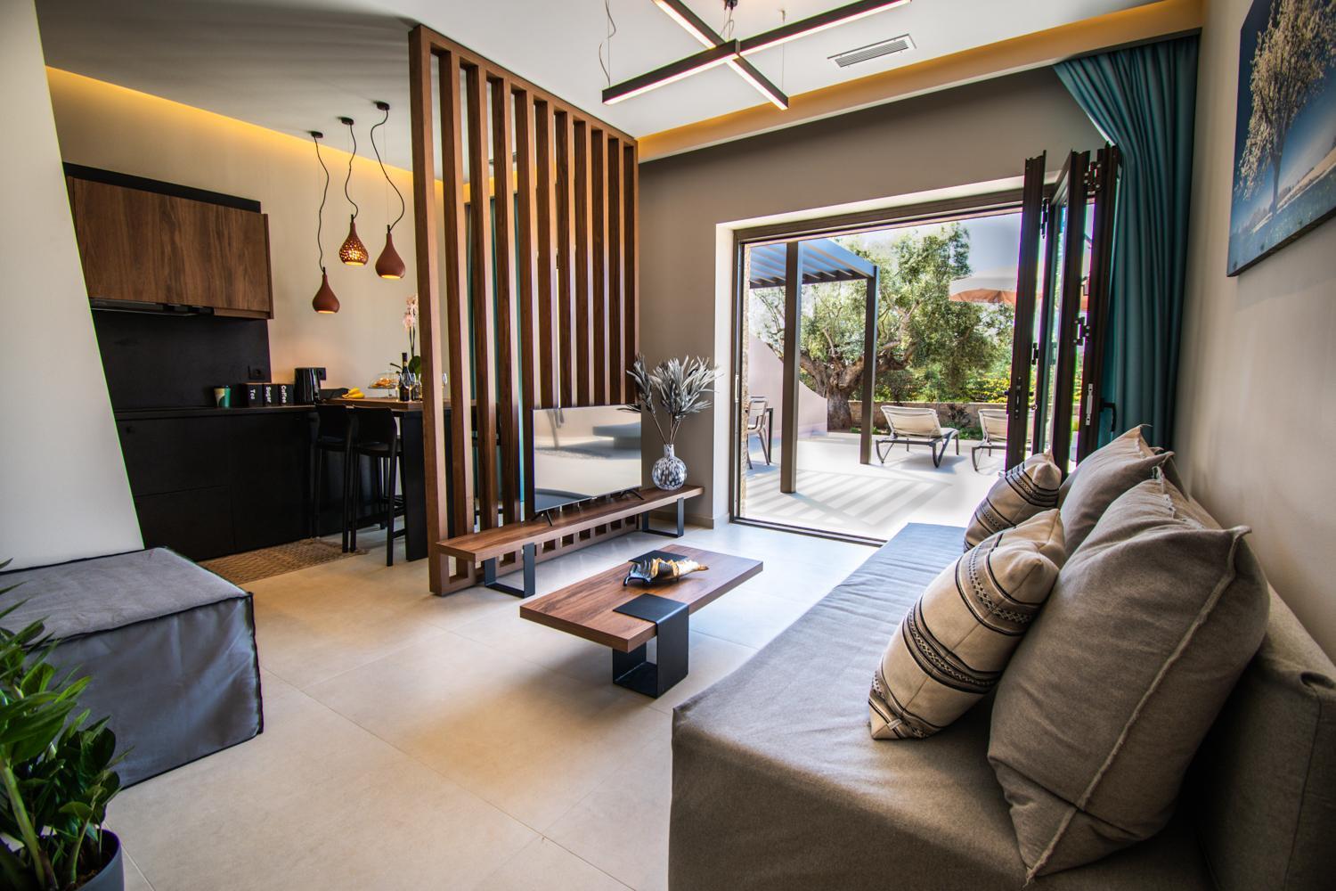 Nestor Luxury Villas Romanos  客房 照片